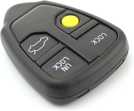 Volvo 4-button Key Case