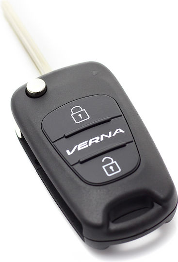Hyundai Verna Knife-type Key Case 2 Buttons