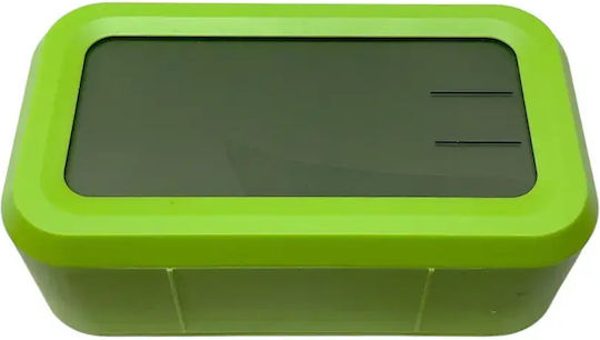 Масов Дигитален Часовник LCD с Будилник Зелен 202497392