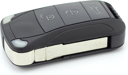 Porsche Cayenne Knife-type Key Case 3 Buttons