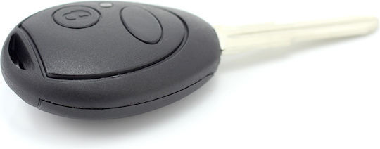 Land Rover 2-button Key Case Fixed Blade