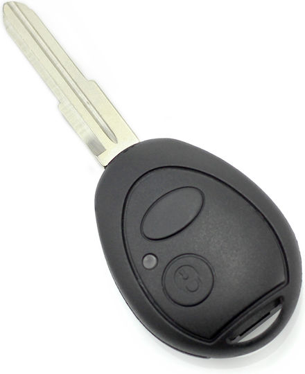 Land Rover 2-button Key Case Fixed Blade