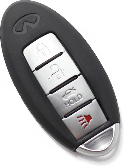 Nissan 3+1 Button Key Case