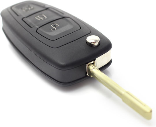 Husă Pentru Chei Auto Ford Cu 3 Butoane Flip