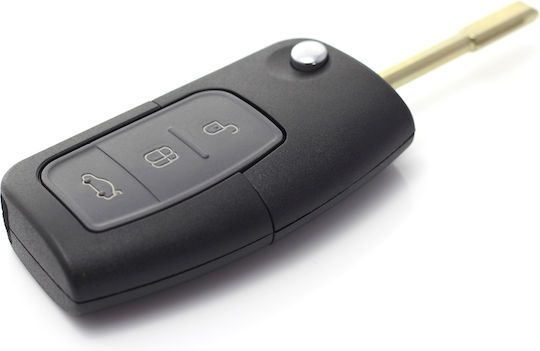 Ford 3-button Flip Key Case