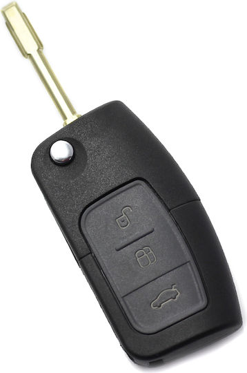 Ford 3-button Flip Key Case