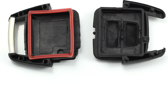 Opel 2-button Key Case Right Blade