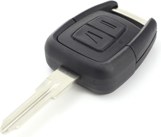 Opel 2-button Key Case Right Blade