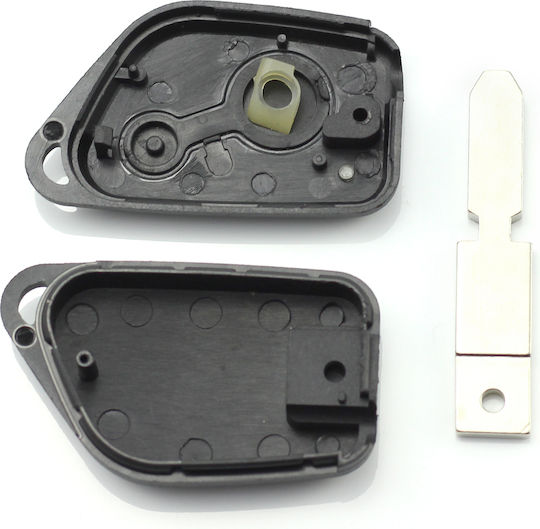 Citroen Peugeot Key Case 2 Buttons 4 Track Blade