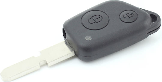 Citroen Peugeot Key Case 2 Buttons 4 Track Blade