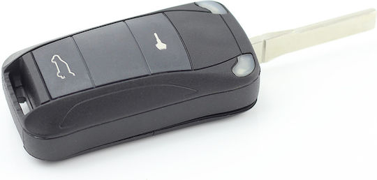 Porsche Cayenne Knife-type Key Case 2 Buttons