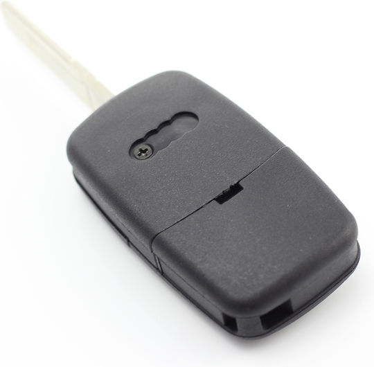 Alista Home Autoschlüssel Schutzhülle Für Audi Messerart Schlüssel 2 Tasten Batterie 1616 Carguard