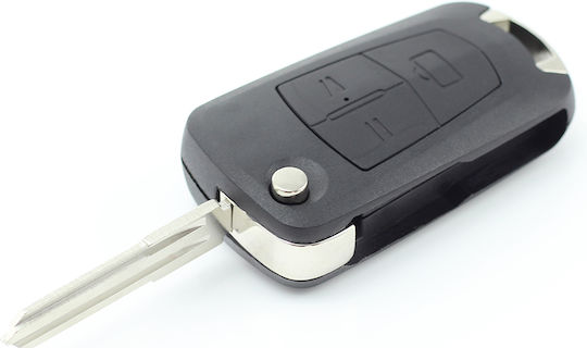Husă Pentru Cheie Auto Opel Cu 3 Butoane Lama Dreaptă Flip