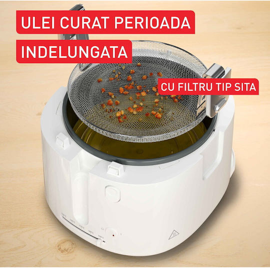 Tefal FF2541E0 Fritteuse 2.1Es Weiß