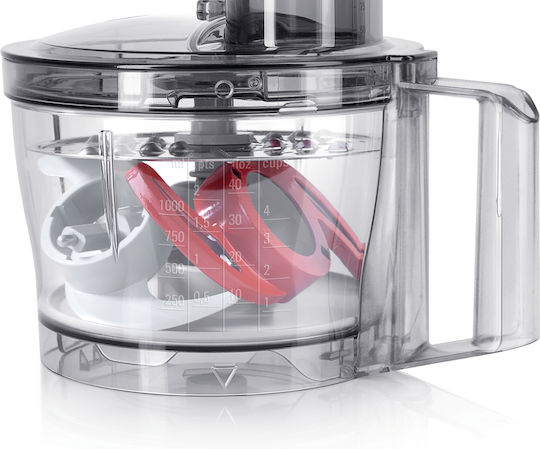 Bosch Multifunctional Food Processor 800W with Pot 2.3lt and Jug Blender Black
