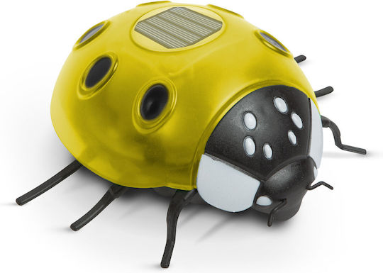 Solar Ladybug Lamp Gelb 14,5 X 12 X 6 Cm 6 Warm White Leds