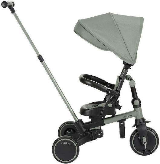 Kikka Boo Aluma Convertible with Parental Handle 8 in 1 for 12 Months Army Green