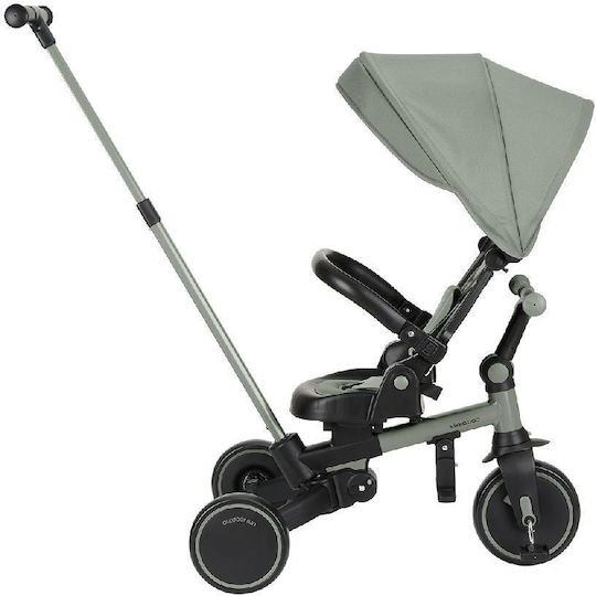Kikka Boo Aluma Convertible with Parental Handle 8 in 1 for 12 Months Army Green