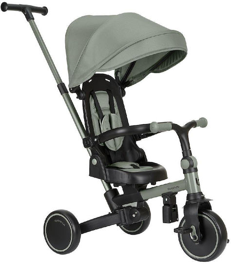 Kikka Boo Aluma Convertible with Parental Handle 8 in 1 for 12 Months Army Green