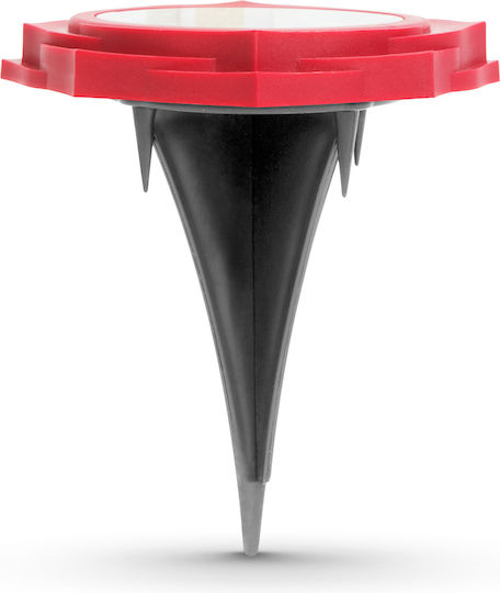 Lampă Solară LED Roșu-Alb Rece 11.5 X 2.3 Cm