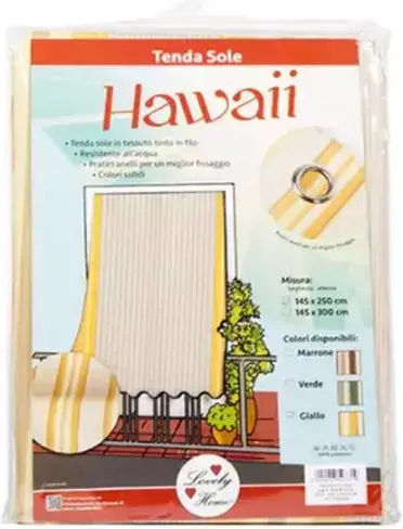 Платнище За Сенник Завеса Слънцезащитна Jup Hawaii 7323821-b6681 2106553133 Плат Жълт 150/300 См Лято 07
