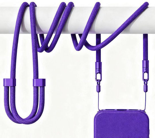 Șnur Pentru Telefon Mobil Xdcase Cu Dublă Cataramă Reglabil Crossbody Gri Închis