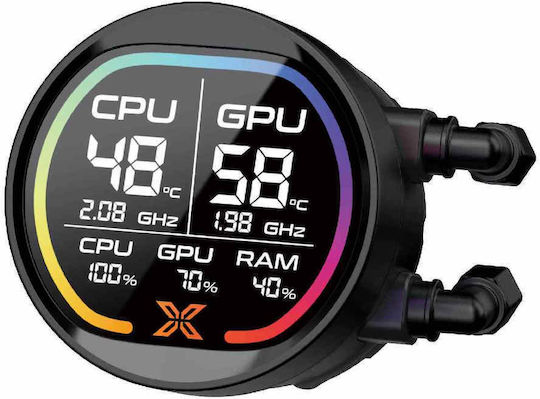 Xigmatek LK Pro 360 Digital Υδρόψυξη AIO CPU με 3 Ανεμιστήρες 120mm και ARGB Φωτισμό