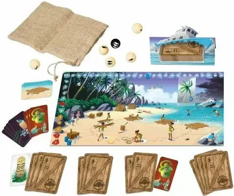 Brettspiel Survival Game für 3-12 Spieler 10+ Jahre (FR) Gigamic