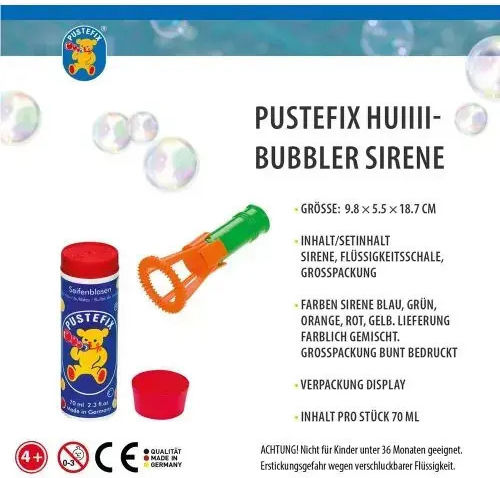 Pustefix Създатели на балончета за 3+ години
