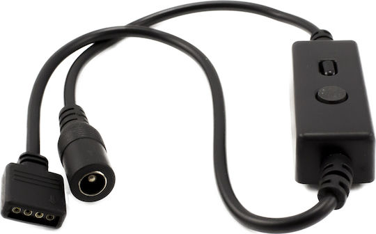 Alista Home Rezistent la apă Inteligent Bandă LED 12V RGB Lumină 5m Tip SMD5050 cu Telecomandă