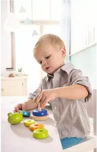Haba Играчка за подреждане от дърво за 18++ месеца (Различни Видове) 1 бр.