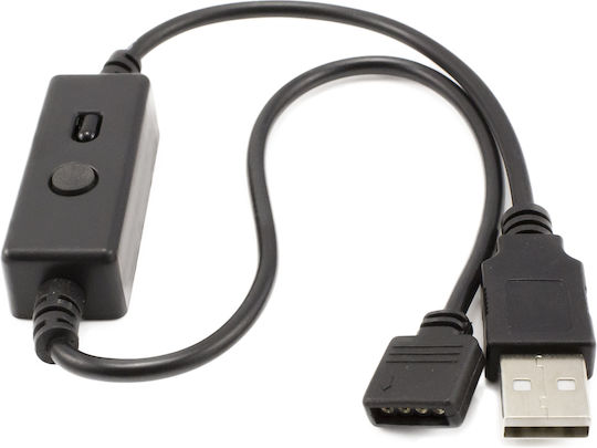 Alista Home Inteligent Bandă LED Pentru televizor USB 5V RGB Lumină Tip SMD5050 cu Sursă de alimentare & Telecomandă