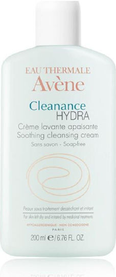 Eau Thermale Avène Cleanance Hydra Cream Cleansing Face for Acne-Prone Skin 200ml