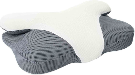 vidaXL Μαξιλάρι με Memory Foam 59x38x14cm σε Λευκό χρώμα 42012690