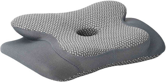 vidaXL Μαξιλάρι με Memory Foam 60x37x13cm σε Γκρι χρώμα 42012693