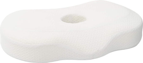 vidaXL Μαξιλάρι με Memory Foam 55x36x10cm σε Λευκό χρώμα 42012696