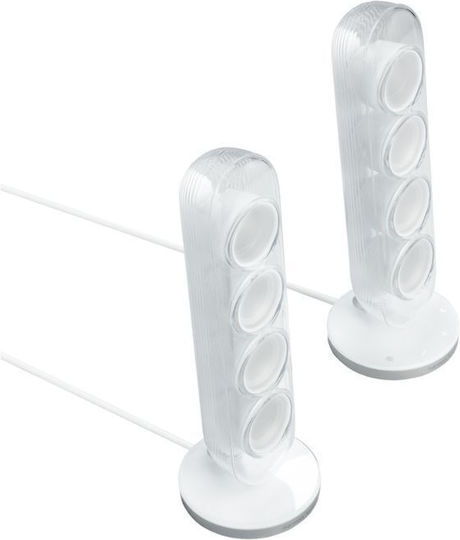 Harman Kardon Soundsticks 5 Ασύρματα Ηχεία Υπολογιστή 2.1 με Bluetooth Λευκά
