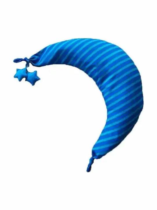 Мека Възглавница Jako.o Crescent #3017703/9274 1-28 Памук Син 47 См