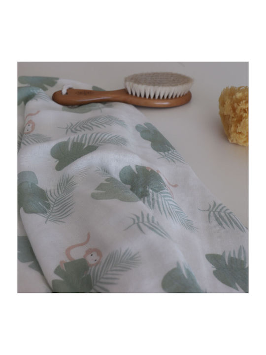 Bonjour Bebe Muslin Changing Pad Multicolour 120x120cm.