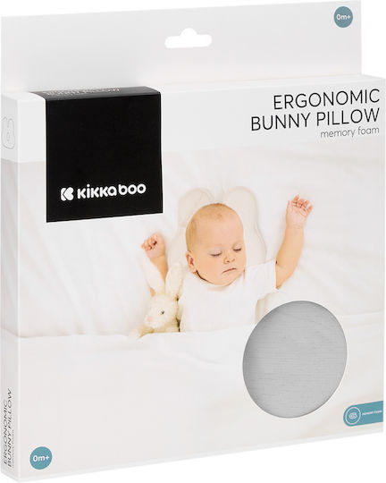 Kikka Boo Memory-Schaum Ergonomic Bunny Gray 25x28cm Kikka Boo Memory-Schaum Ergonomic Bunny Gray 25x28cm