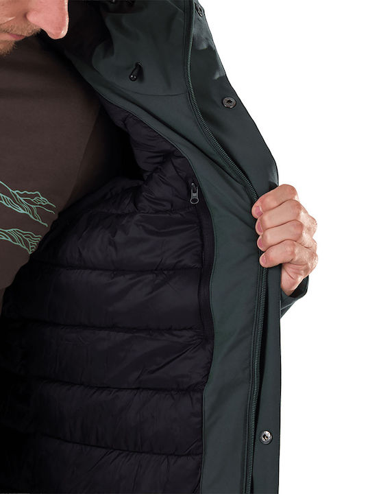 Winter Jacket Parka Waterproof and Windproof Khaki