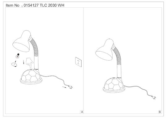 ARlight Lampă portabilă pentru copii Alb ARlight Lampă portabilă pentru copii Alb