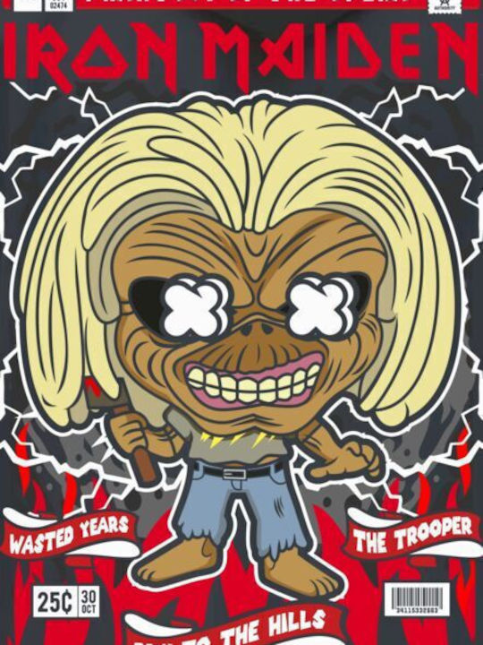 Hoodie Iron Maiden Killer Eddie Pop Culture Black Hoodie Iron Maiden Killer Eddie Pop Culture Black