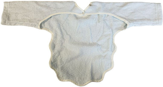 Salopetă material textil cu Mâneci albastru deschis