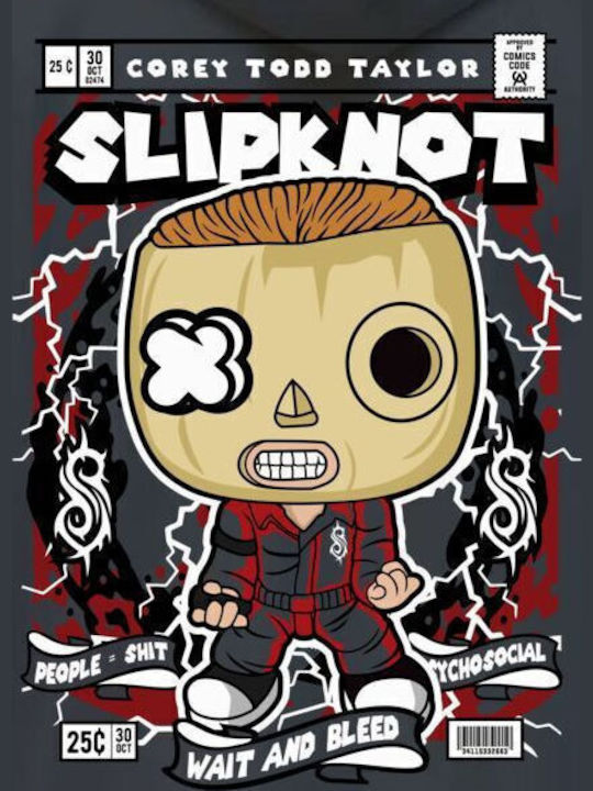 Hoodie Corey Taylor Slipknot Pop Culture Black Hoodie Corey Taylor Slipknot Pop Culture Black