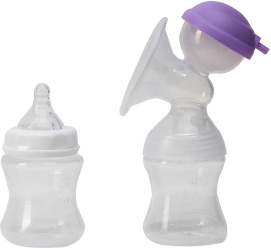 Pompa de sân dublă electrică Funcționează cu baterie Fără BPA Bej 130ml
