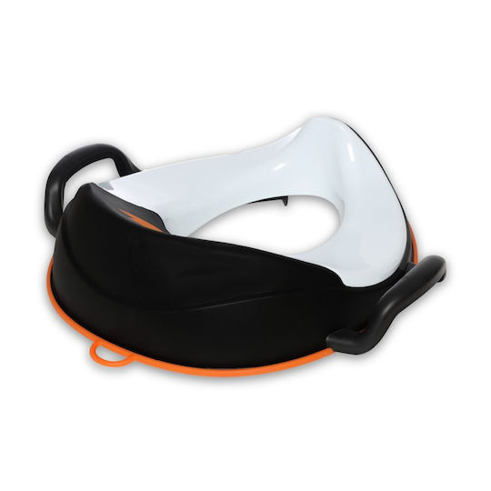 ProBaby Toddler Toilet Seat Little Trainer Seat with Handles Black