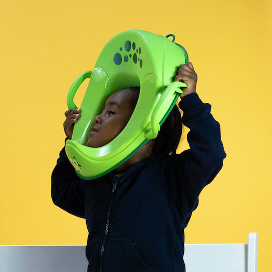 ProBaby Toddler Toilet Seat Little Trainer Seat with Handles Green