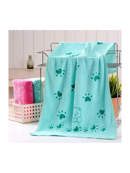 Σετ Βρεφικές Πετσέτες 3τμχ Turquoise