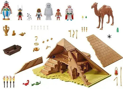 Playmobil Астерикс Пирамидата на Фараона за 5-99 години